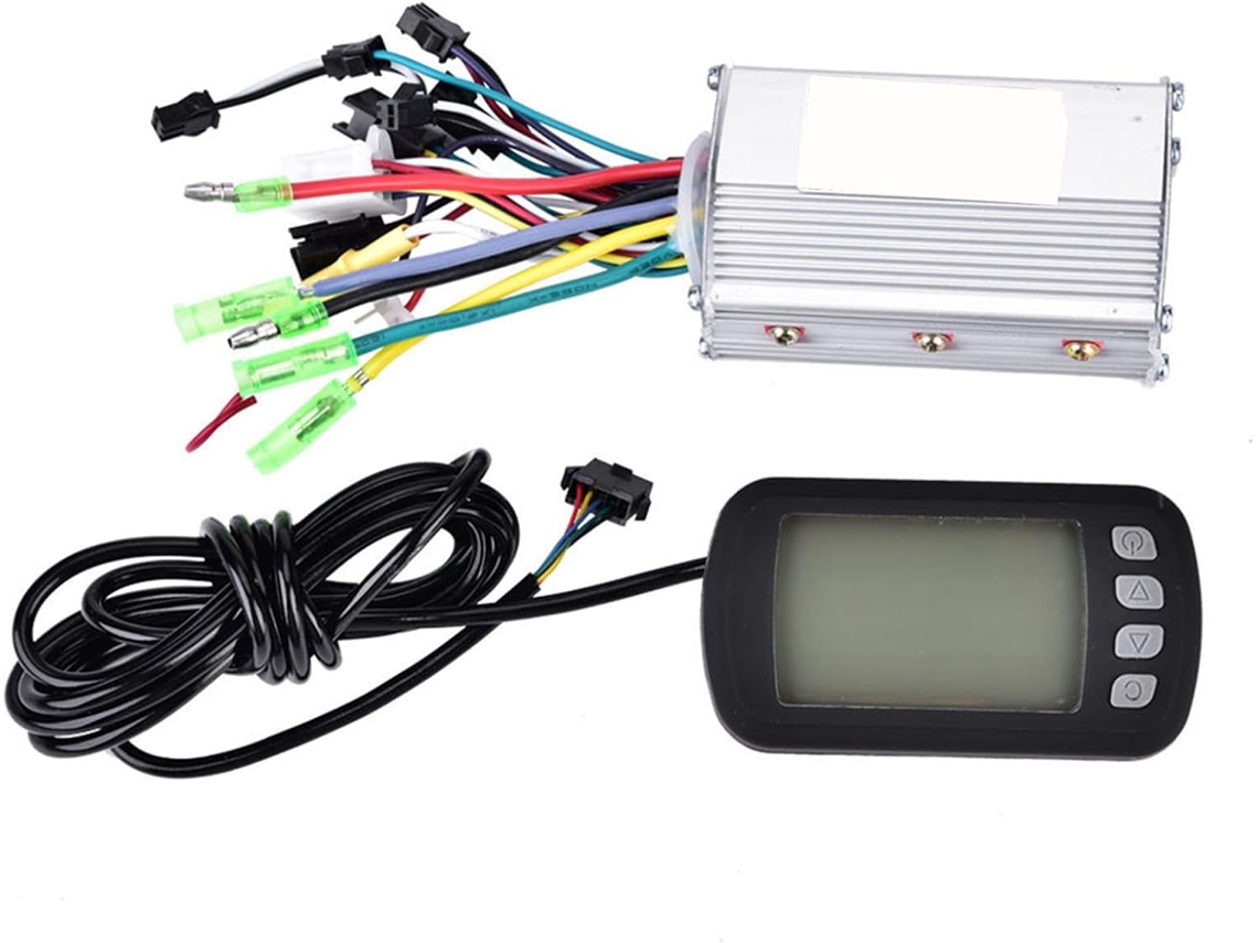 Controlador 36 V/48 V 350 W Con Panel Lcd Para Velocidad Eléctrica