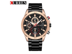 Reloj De Pulsera De Cuarzo Para Hombre, Diseño Creativo Con Tres Esferas.