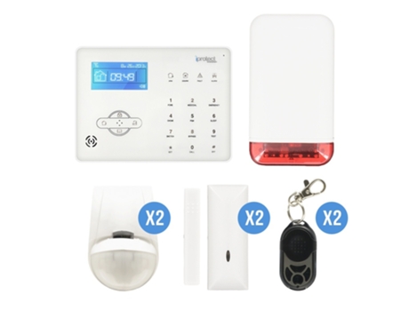 Kit De Alarma Para El Hogar Rtc 06 Con Sirena Autónoma IPROTECT EVOLUTION