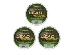 Hilo De Pesca Leadcore Camuflaje Para Carpas 35 Lb/45 Lb/55 Lb, 5 M, Trenzado Con Núcleo De Plomo.