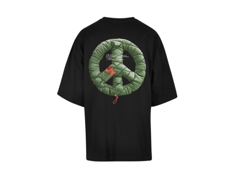 Camiseta para Unisexo MISTER TEE (M - Algodón - Negro)