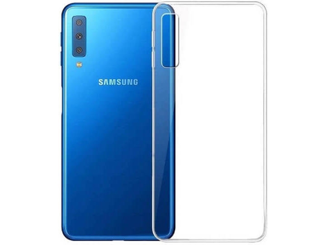 Carcasa Samsung Galaxy A7 2018 FAMZ Silicona Transparente