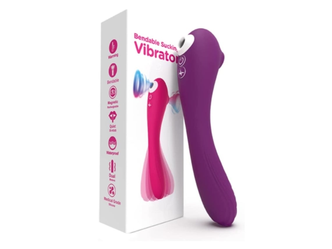 Vibradores, Juguetes Sexuales Con 10 Modos De Vibración Y Función De Calentamiento, Estimulación Múltiple, Morado Ushion