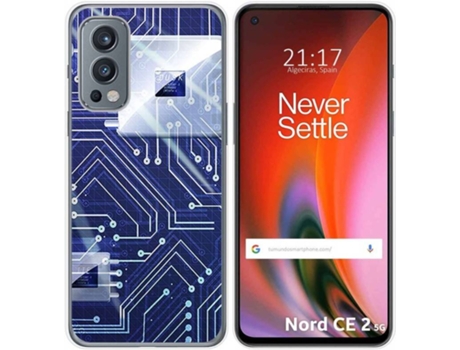 Carcasa OnePlus Nord 2 5G TUMUNDOSMARTPHONE Circuito Multicolor