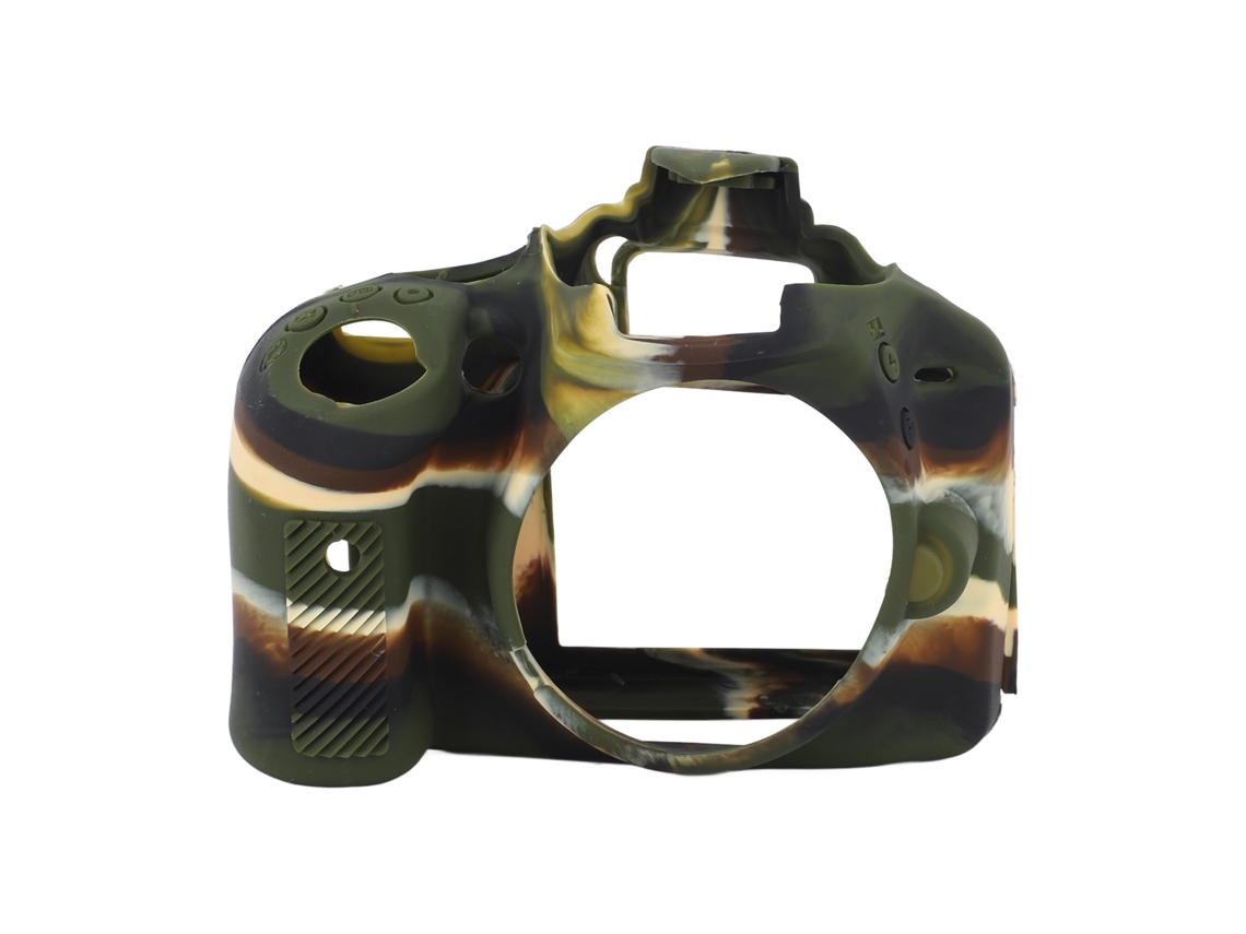 Funda de silicona suave para cámara Nikon D3200, funda protectora de silicona para cámara D3200