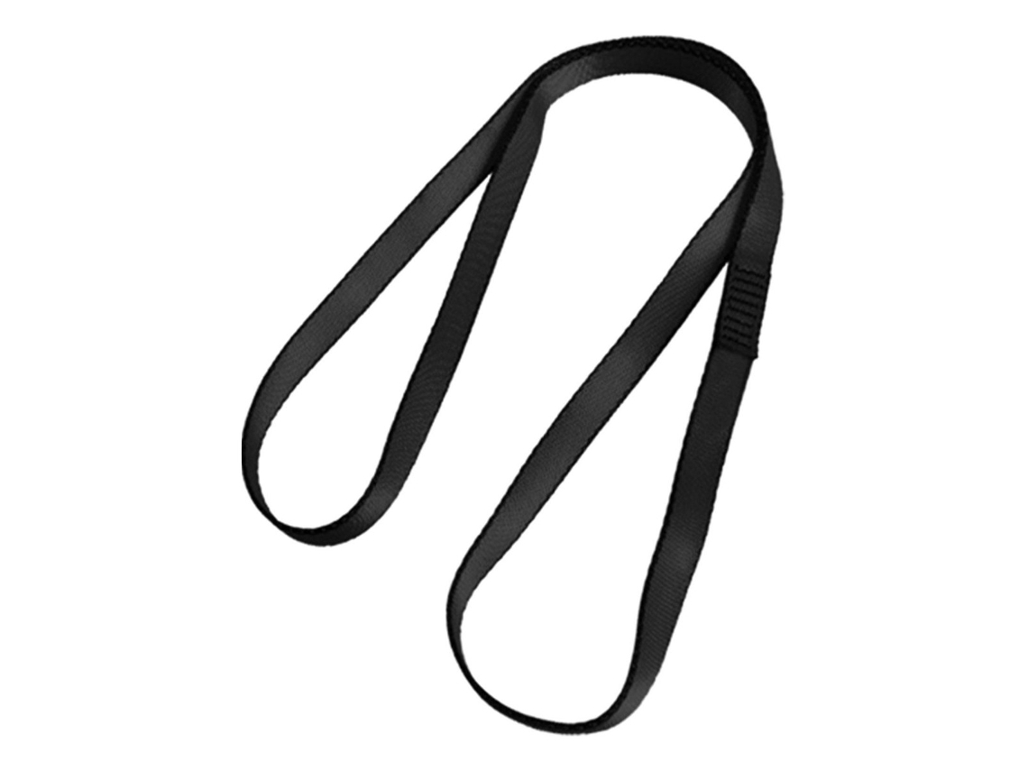 Corredor De Eslinga De Escalada De Nailon, Cuerda 60cm Negro