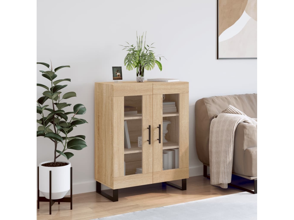 Lovely Home Aparador 69,5X34X90 Cm Derivados de Madera Roble Sonoma