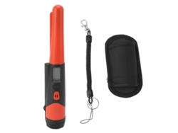 Detector De Metales Portátil Ip66 Resistente Al Agua Con Puntero, Linterna Y Pantalla Lcd Para La Búsqueda De Tesoros.