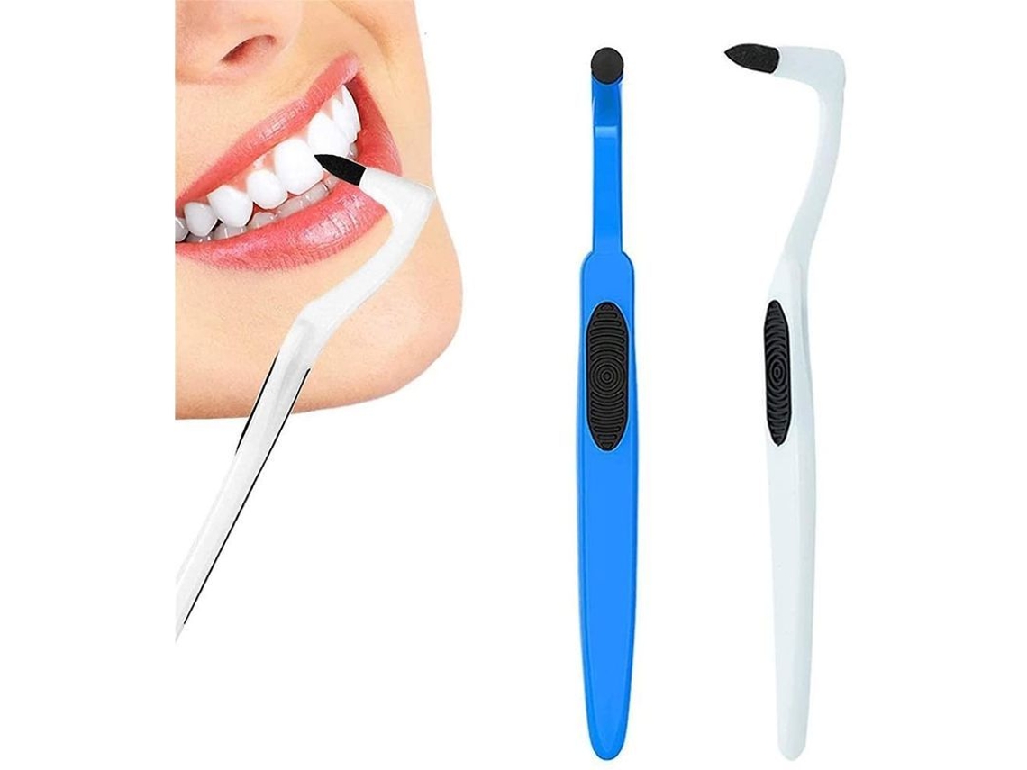 Kit De Limpieza Dental De 2 Piezas, Elimina La Placa Y Las Manchas, Mordedor De Goma De Alta Calidad.