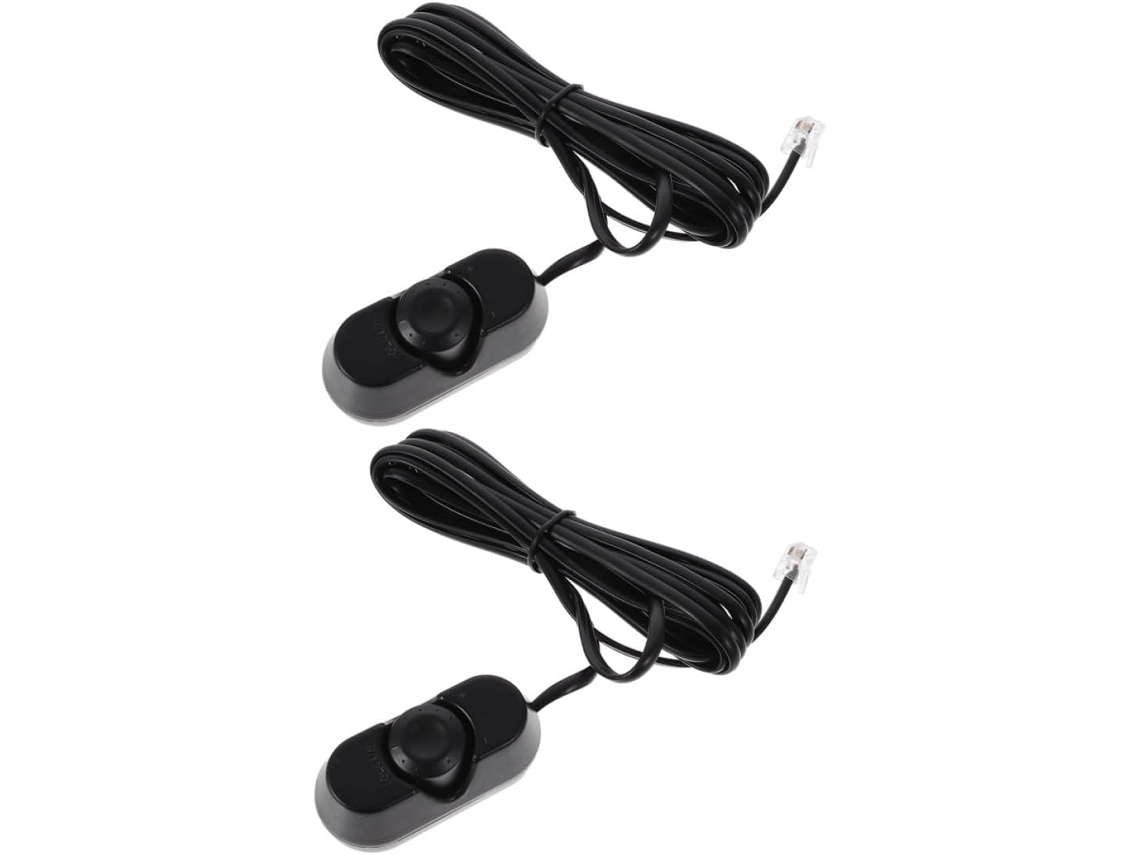 Lote De 2 Controladores De Subwoofer De Plástico Para Ajuste De Volumen Y Distancia.