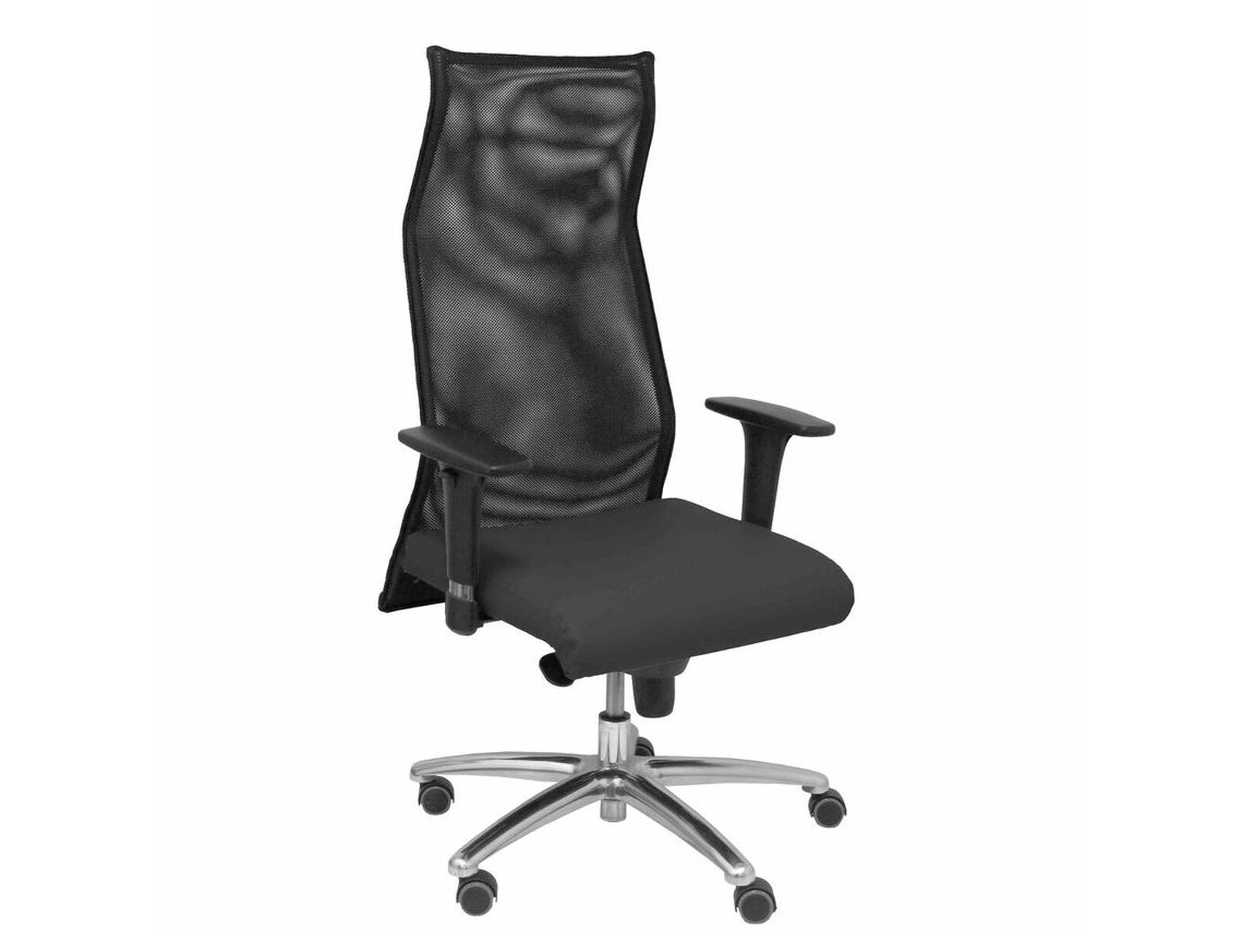 Silla de Escritorio P&C (Negro - Aluminio - 109.00 x 61.00 x 58.00 cm)