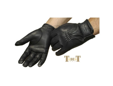 Guantes de montar de cuero T de T