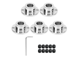 5 Piezas De Acoplamiento De Brida Rígida De 11 Mm, Accesorio Conector Para Ejes De Motores Rc Diy