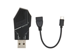 Adaptador De Controlador Inalámbrico Plug And Play Adaptador Usb De Baja Latencia Para Windows Negro