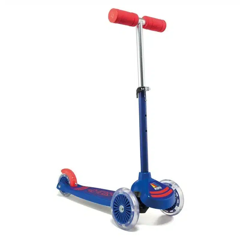 Patinete Maxi Scooter Azul 3 Ruedas Con Luces 56 Cm Molto 24221 MOLTOVOLUMEN