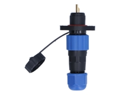 Conector De Alimentación Aérea Industrial Impermeable Ip68 Enchufe Tomacorriente Montaje De Brida Sp131 Pin 380v 25a