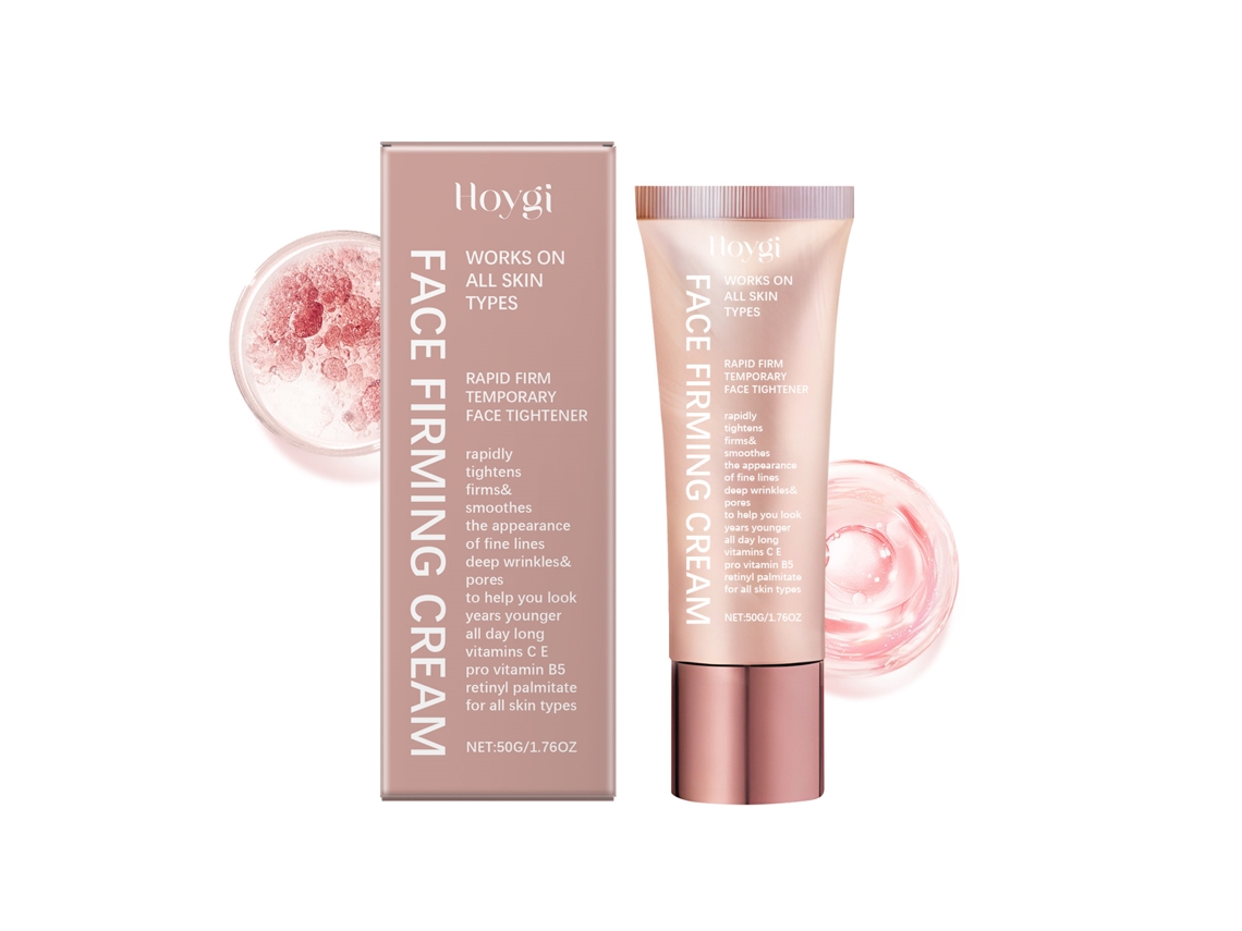 Crema hidratante reafirmante antiarrugas para la piel