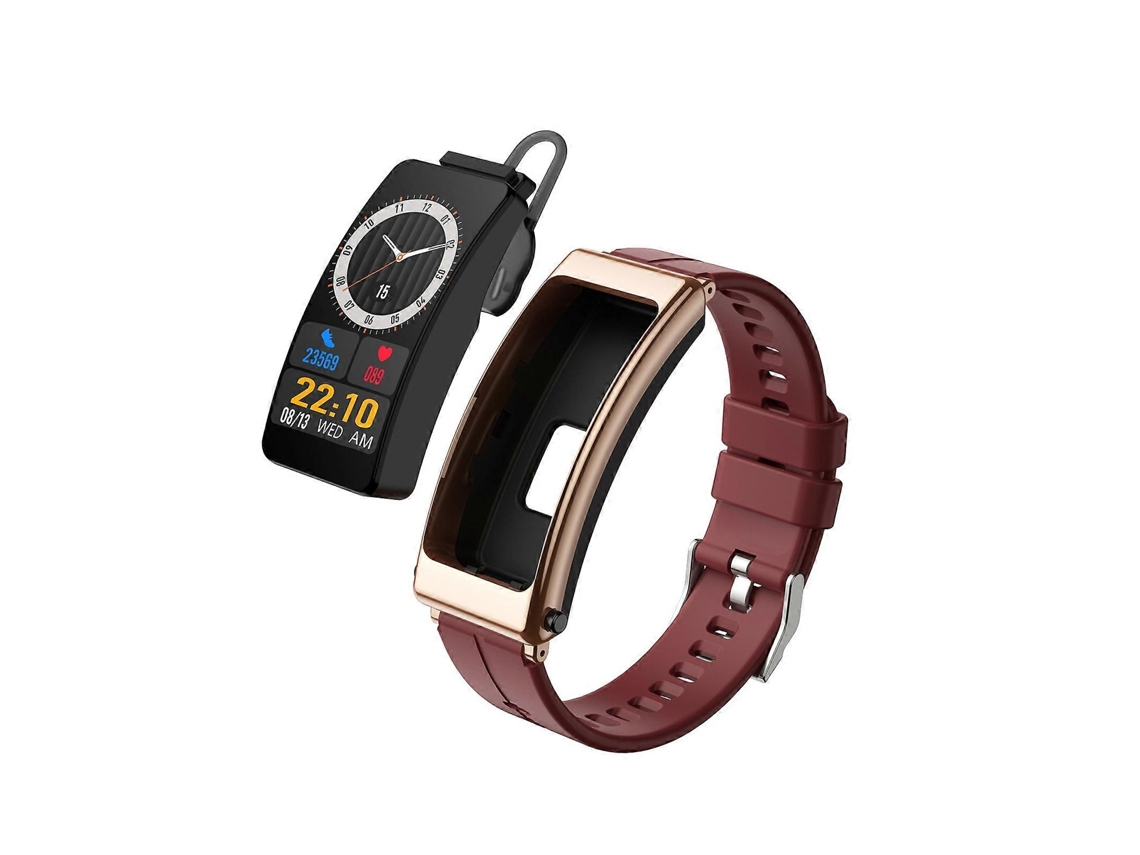 Reloj inteligente K13 con correa de silicona de 1,14 pulgadas y auriculares desmontables. Compatible con llamadas Bluetooth. Ly Ebike.