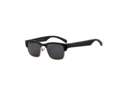 Gafas inteligentes Chrui Ky02, traducción de audio por Bluetooth con IA, lentes de sol polarizadas (doradas)