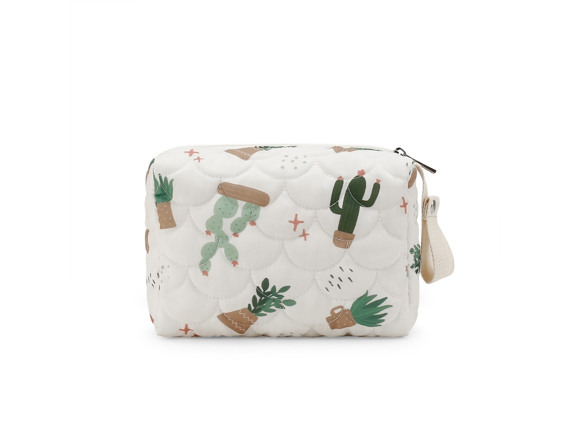 Bolsa organizadora para pañales, artículos de higiene infantil y artículos de viaje. Cactus Yunzii.