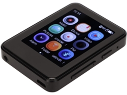 Reproductor MP3 Bluetooth YIZHOOD MP08 2.5Inch Pantalla táctil 32G TF Card (Negro)