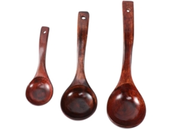 Cuchara De Madera Para Sopa - Consejo. Estimado Comprador, Debido A Los Efectos De Iluminación, El Brillo D...