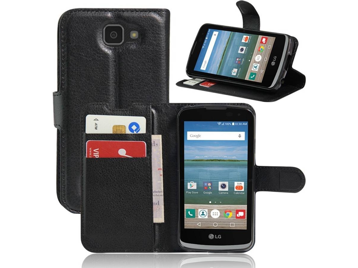 Carcasa LG Optimus Zone 3 Multi4you Libro Cartera Negro
