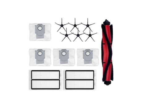 Acessórios de Aspirador Kit de polvo Q5 Q5+ Cepillo lateral principal Bolsa de polvo con filtro Hepa