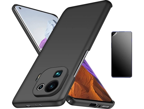 Kit Carcasa y Protector Xiaomi Mi 11 Pro Ultimatte Turtleshell Negro