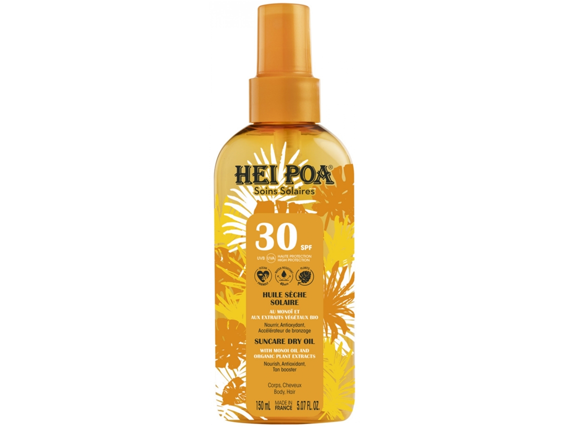 Aceite Solar Secante Spf30 150 Ml HEI POA
