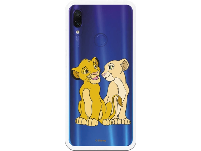 Carcasa Xiaomi Note 7, Note 7 Pro DISNEY Simba y Nala Multicolor