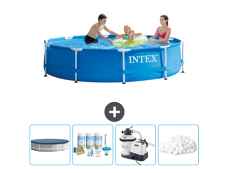 Piscina Tubular INTEX 28200NP-CB63 (4485 L - 305x76cm)