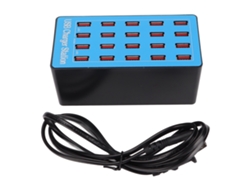 Carregador De Parede Hub Usb Com 20 Portas 100w Estação De Carregamento Rápido Wlx-a5+