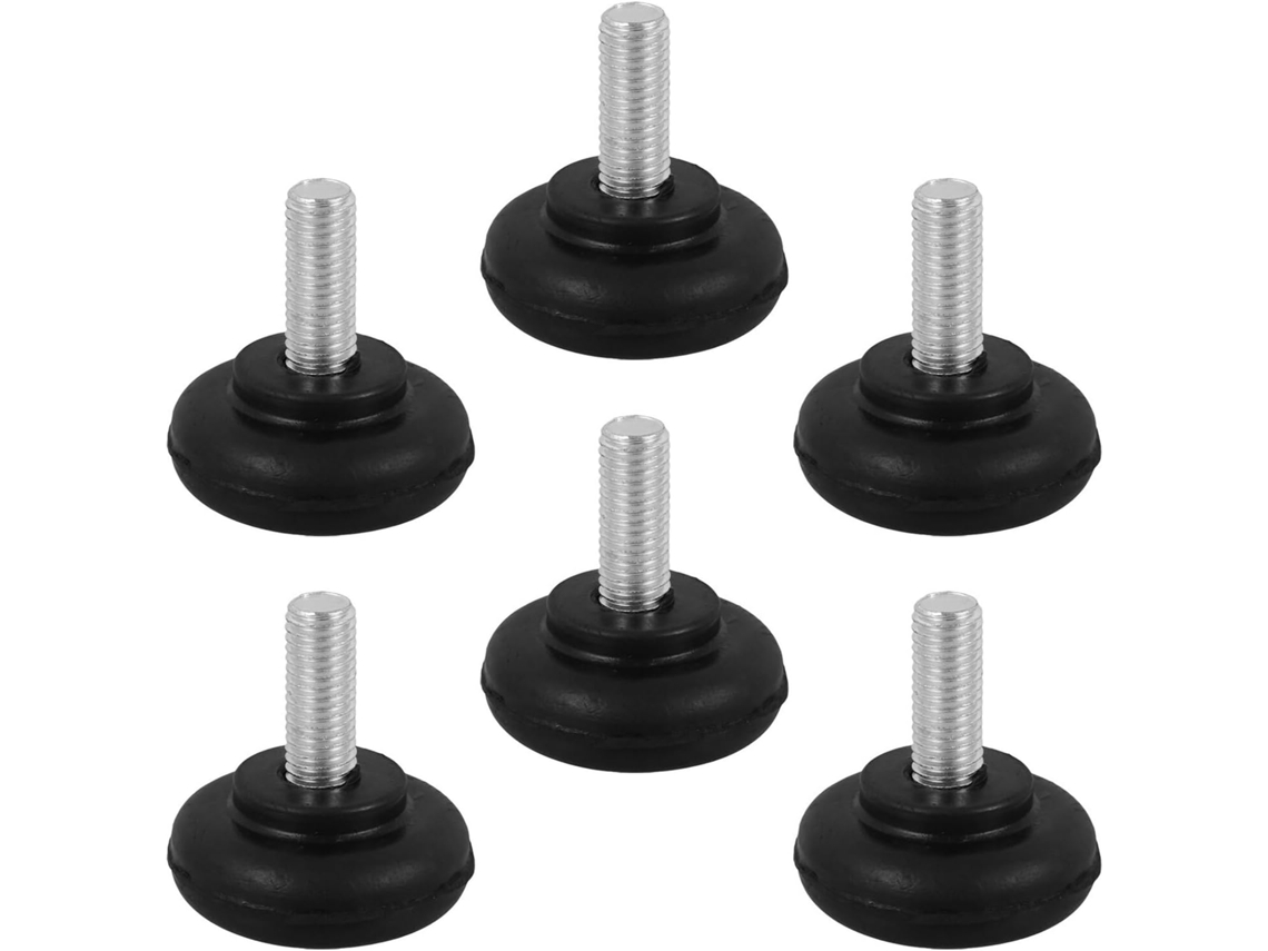Niveladores 6 Ajustables Muebles Piezas Tornillo Métrico