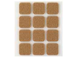 Fieltro INOFIX Marrón kit12 22x22mm