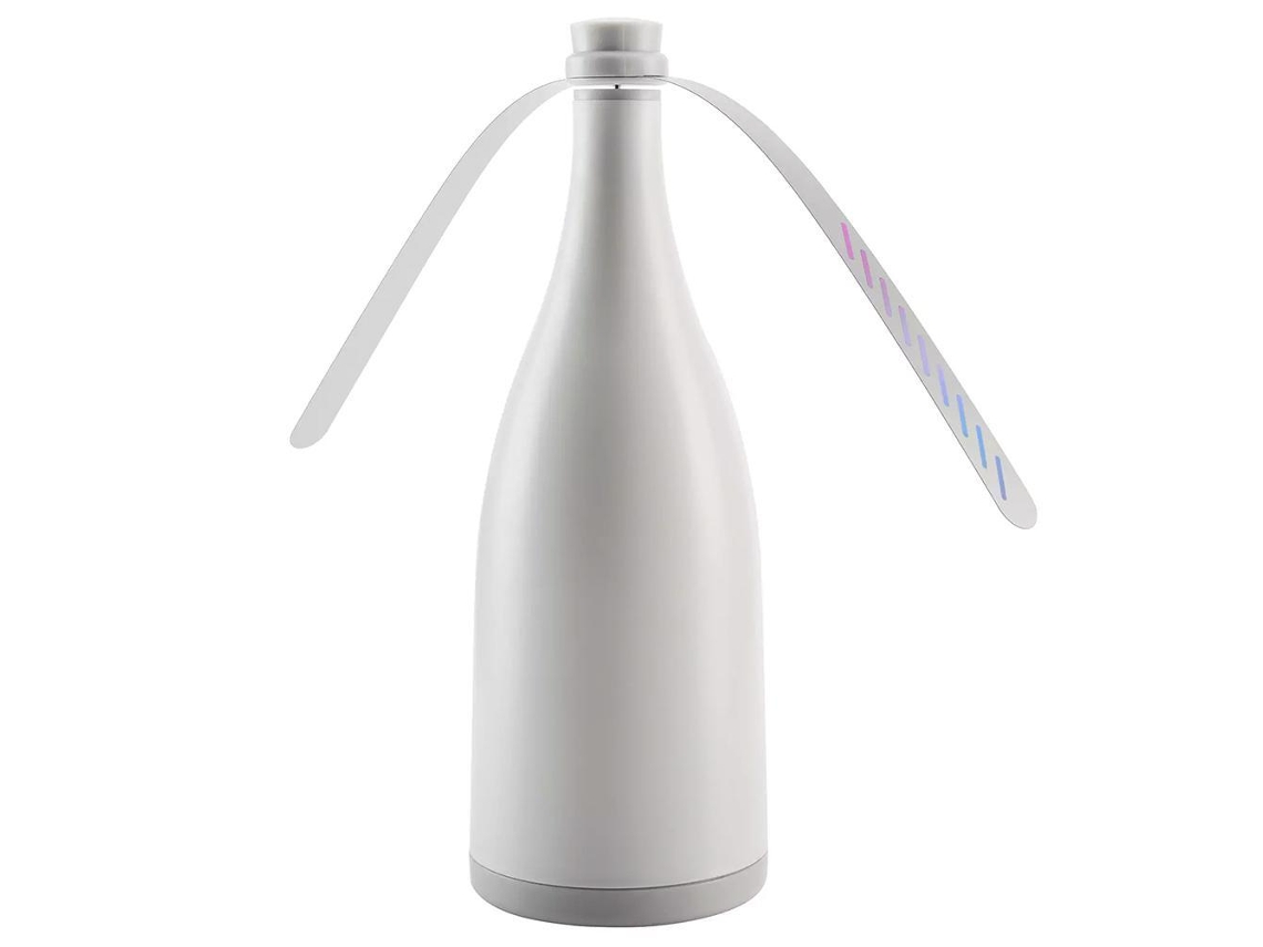 Ventilador portátil con repelente de mosquitos e insectos.