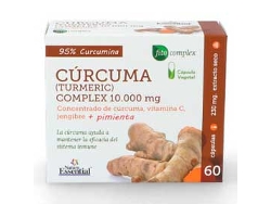 Complemento Alimentar NATURE ESSENTIAL Curcuma . (60 cápsulas de 600mg)