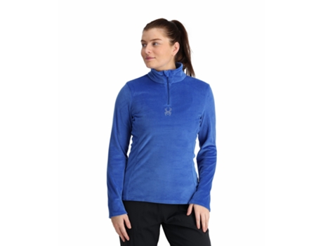 Chaqueta de Mujer SPYDER Rebeca Cremallera Shimmer Punto Azul (M)