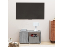 Mueble Tv 60 x 24 x 32 cm Base Madera Gris Sonoma-Derivatives