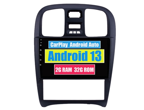 Autoradio Multimedia ROVERONE para Hyundai Sonata EF 2001 - 2012 CarPlay Android Coche Radio Bluetooth Navegación