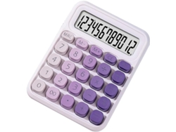 Calculadora De 12 Dígitos Con Doble Fuente De Alimentación Para Electrónica Doméstica.