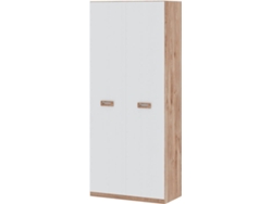 Armario MUEBLAM Roble Nieve Melamina (99x232x50 cm)