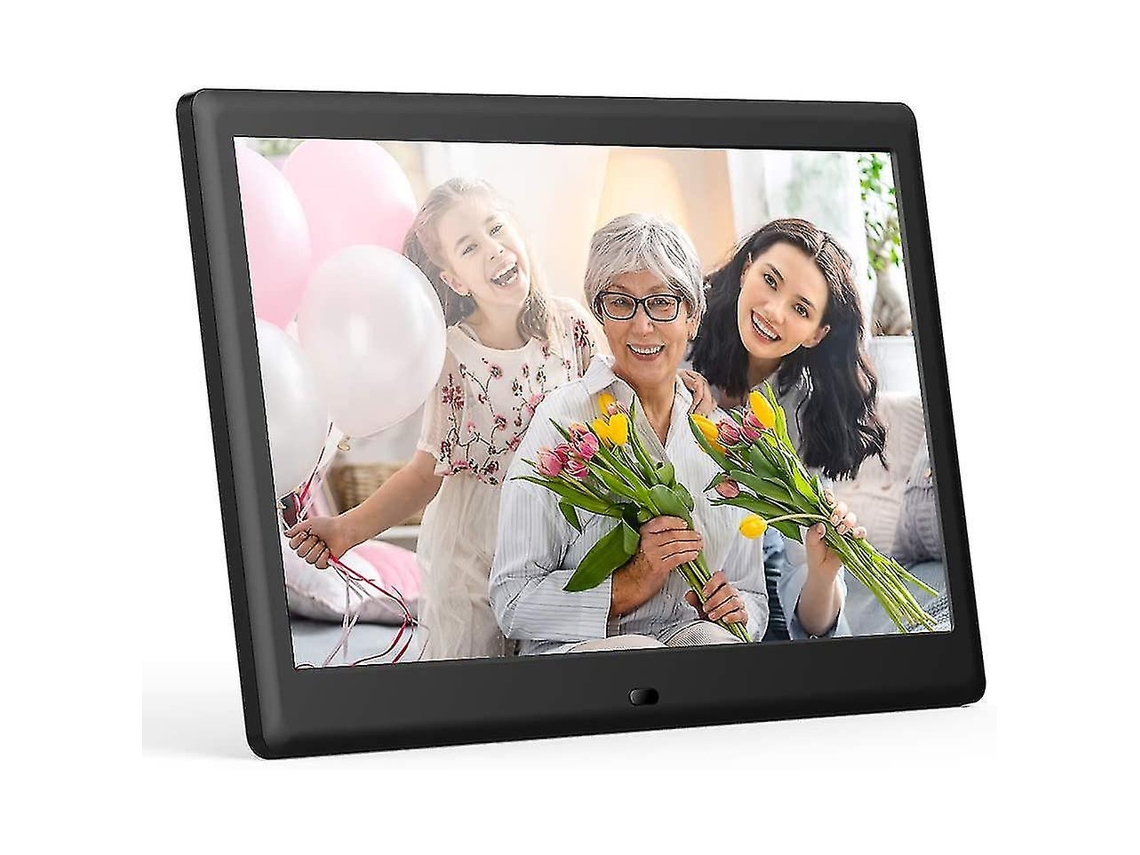 Comparte tus momentos al instante, molde de fotos digital IPS con pantalla táctil HD, montable para decoración del hogar, ideal para regalo con soporte