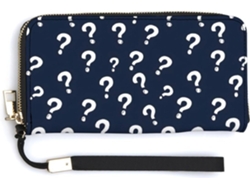 Cartera Cuero Con Cremallera Para Mujer Diseño Estampado
