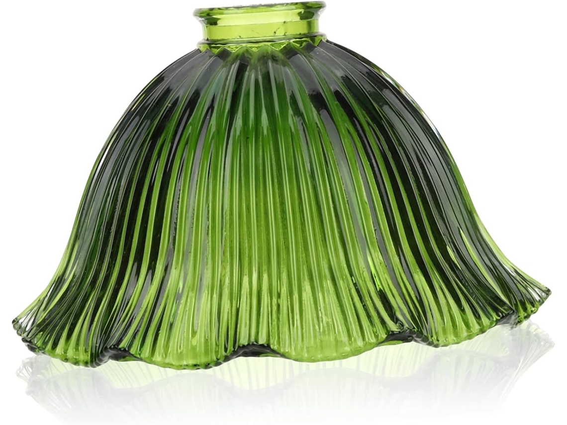 Reemplazo De Cristal Con Elegante Diseño Vintage Verde