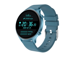 Smartwatch DS30 Monitor de frecuencia cardíaca y presión arterial, podómetro y múltiples modos deportivos, azul GODTVAGT