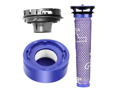 Kit de filtro delantero y trasero para aspiradora Dyson V7 V8, instalación de Motor, cubierta trasera, piezas de cubierta trasera de Motor, Acc
