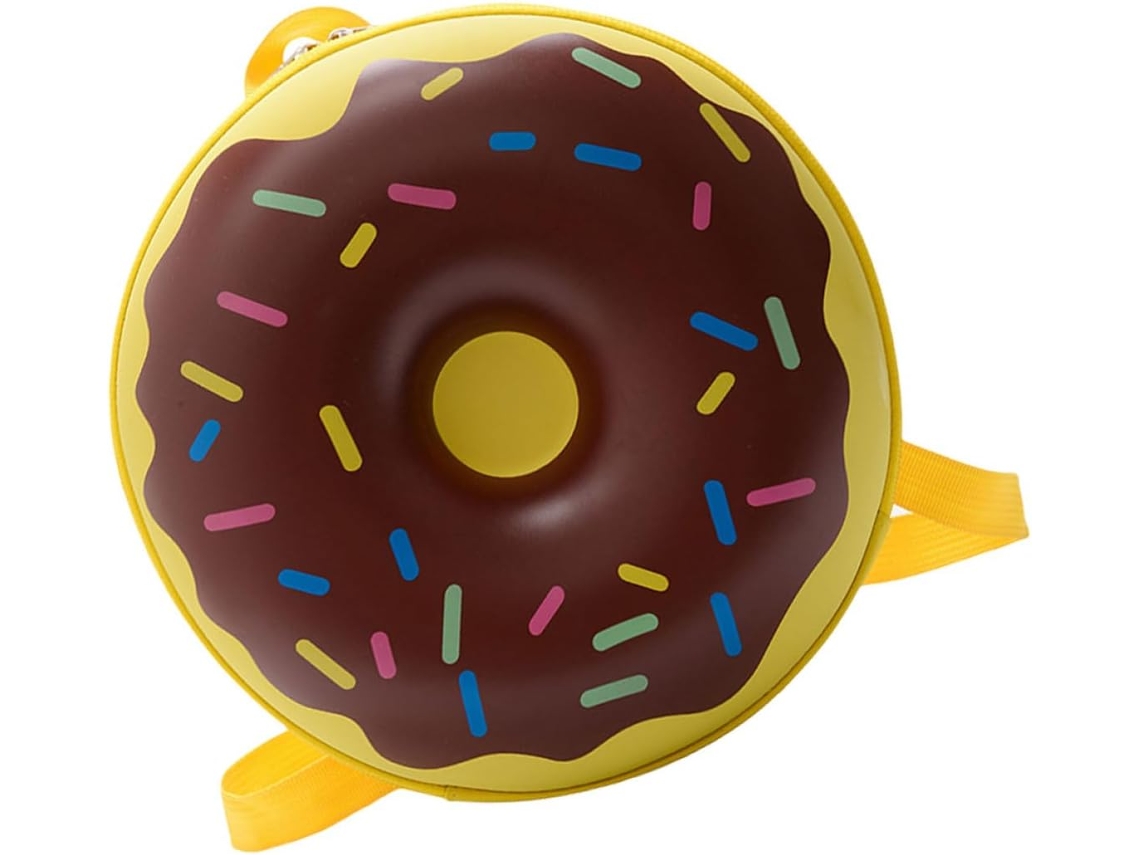 Besportble Mochila De Donut Y Abs Pc -material: Abs + Estuche De Almacenamiento De Pc, Patrón Creativo, Lin...