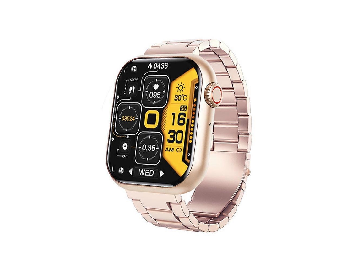 Reloj inteligente F57l para hombre y mujer, 1,9 pulgadas, monitor de frecuencia cardíaca, monitor de sueño, control del temperamento corporal, bicicleta eléctrica