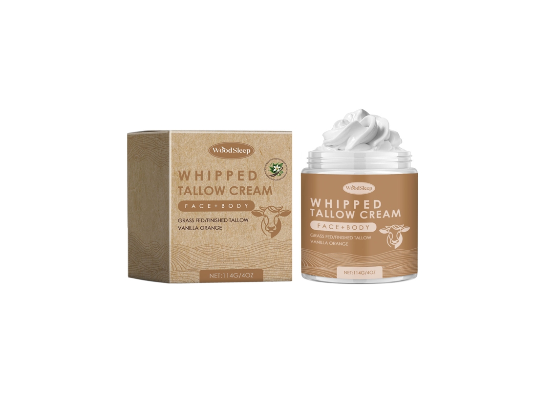 Crema hidratante calmante de vainilla para la piel